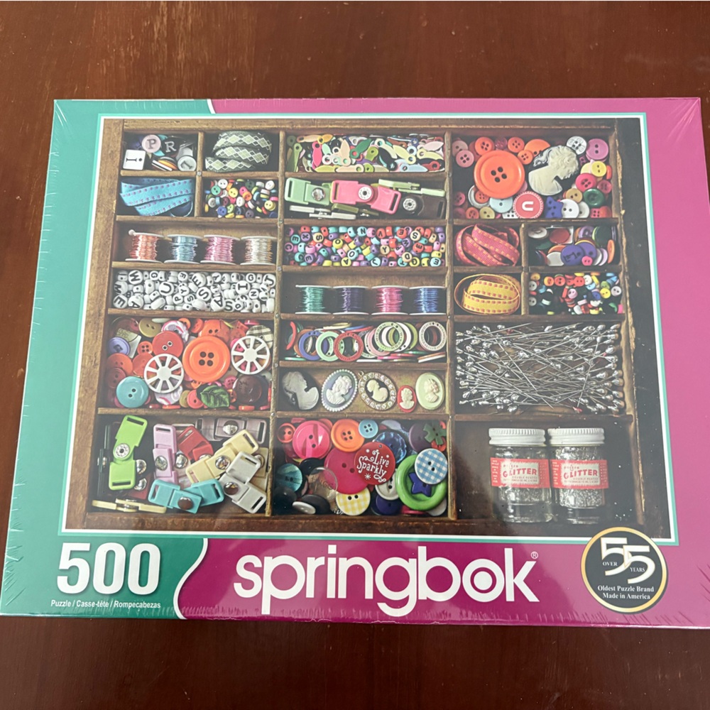 Springbok Colorful Craft Supplies 500-Piece Puzzle